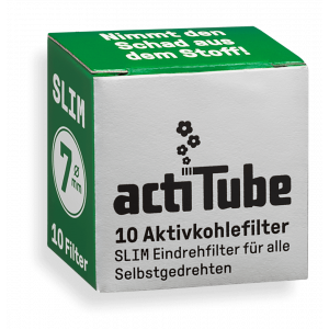 actiTube Slim Aktivkohlefilter 10.Stk