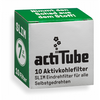 actiTube Slim Aktivkohlefilter 10.Stk