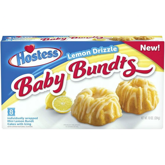 Hostess Lemon Baby Bundts Drizzle 280g