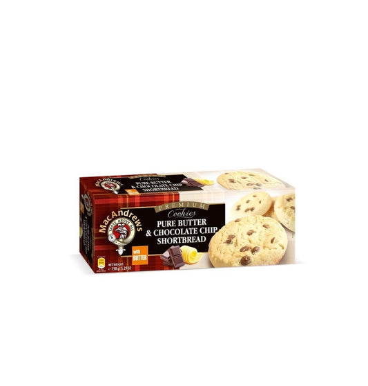 Mac Andrews Pure Butter & Chocolate Chip 130g